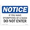 Signmission OSHA Notice Sign, If You Have Symptoms Of A Rash, 10in X 7in Decal, 7" W, 10" L, Portrait OS-NS-D-710-V-13629 - alternate 1